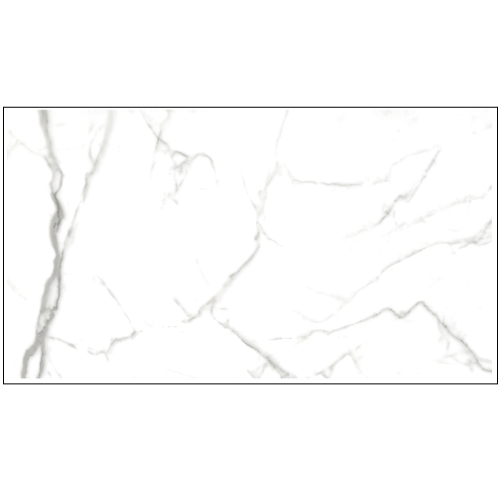 Porcelanato Acetinado Carrara Cristal de 53 x 106cm Delta